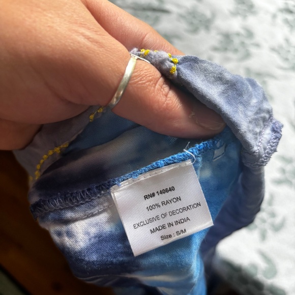 Sun Shine Raised S/M Flow Tye Dye Dress - Picture 10 of 10